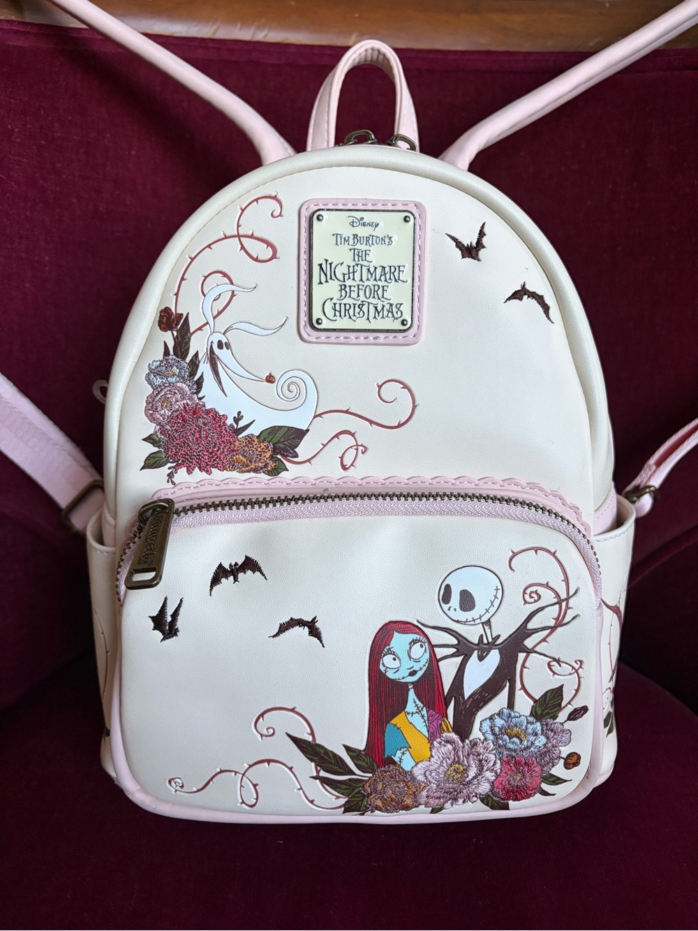 Loungefly Tim Burtons The Nightmare Before Christmas Mini Backpack
